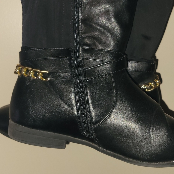 Torrid Black Boot w/ God Chain. - Picture 7 of 9